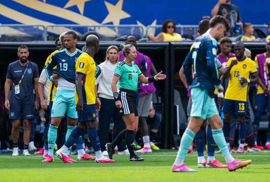 Referee Tori Penso