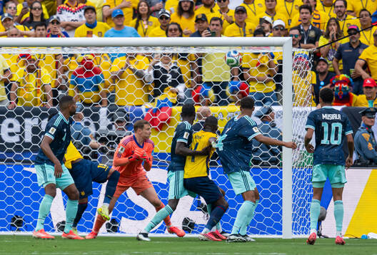during the FIFA World Cup 2026 group stage football match