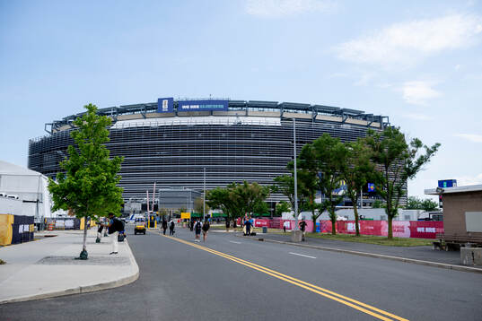 Exterior view of MetLife stadium