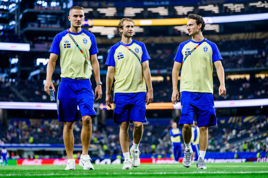 Gustaf Lagerbielke, Benjamin Nygren and Hjalmar Ekdal of