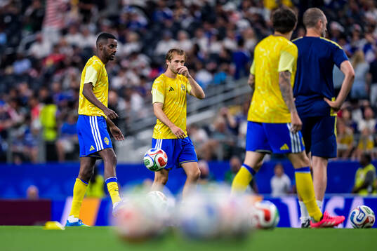Alexander Isak of Sweden