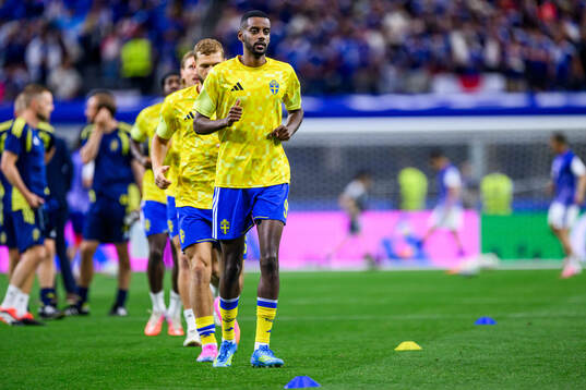Alexander Isak of Sweden