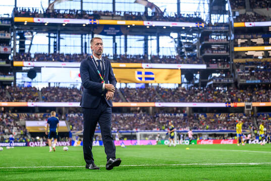 Head coach Graham Potter of Sweden
