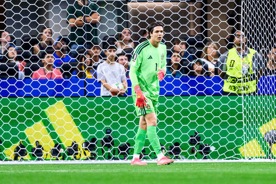 Goalkeeper Jacob Widell Zetterström of Sweden