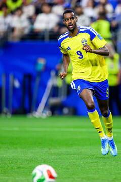 Alexander Isak of Sweden