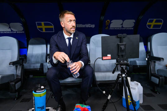 Head coach Graham Potter of Sweden