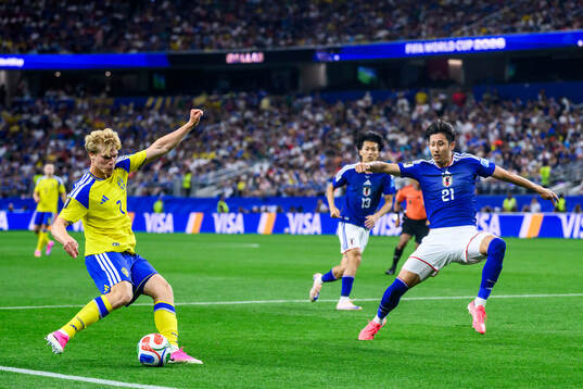 Lucas Bergvall of Sweden and Hiroki Ito of Japan