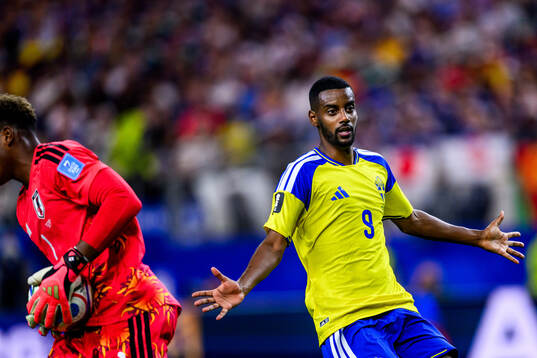Alexander Isak of Sweden