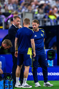 Head coach Graham Potter and Assistant coach Björn Hamberg