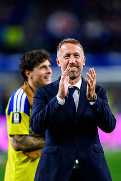 Head coach Graham Potter of Sweden