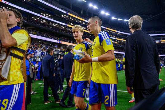 Lucas Bergvall and Gustaf Lagerbielke of Sweden