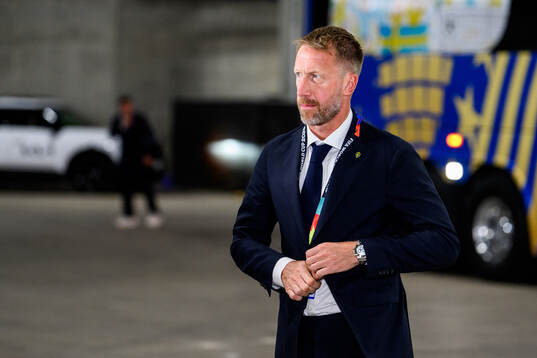 Head coach Graham Potter of Sweden