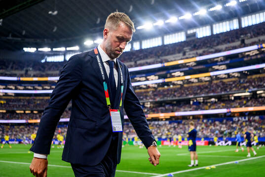 Head coach Graham Potter of Sweden