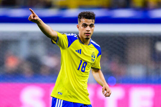 Yasin Ayari of Sweden