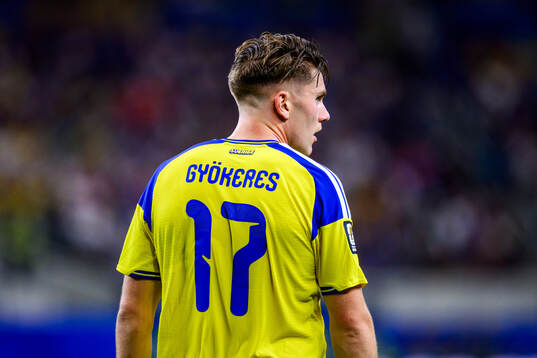 Viktor Gyökeres of Sweden