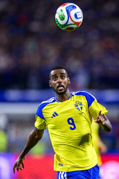 Alexander Isak of Sweden