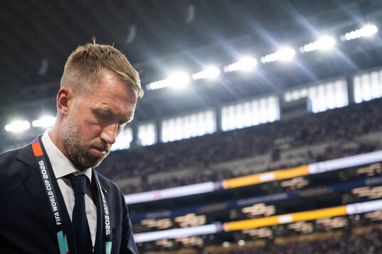Head coach Graham Potter of Sweden
