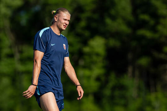 Erling Braut Haaland of the Norwegian national football