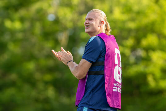 Erling Braut Haaland of the Norwegian national football