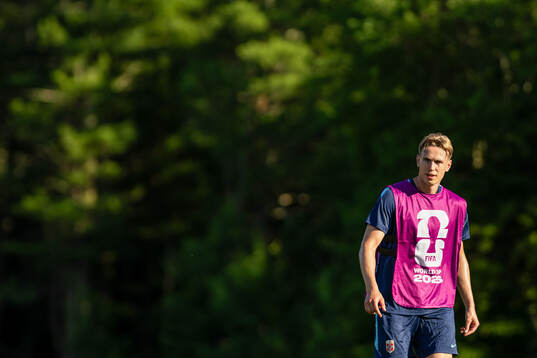 Torbjørn Lysaker Heggem of the Norwegian national football