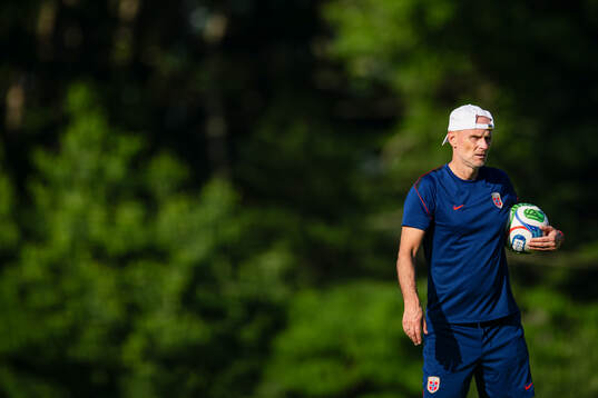 Ståle Solbakken, head coach of the Norwegian national
