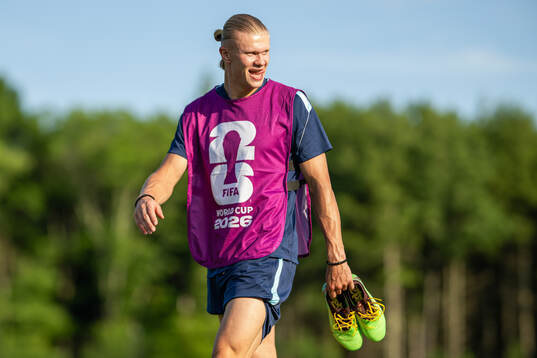 Erling Braut Haaland of the Norwegian national football