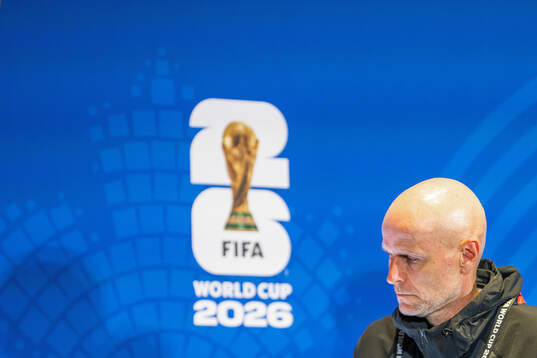 Ståle Solbakken, head coach of the Norwegian national
