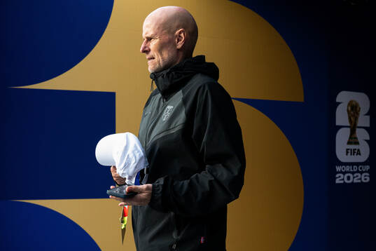 Ståle Solbakken, head coach of the Norwegian national