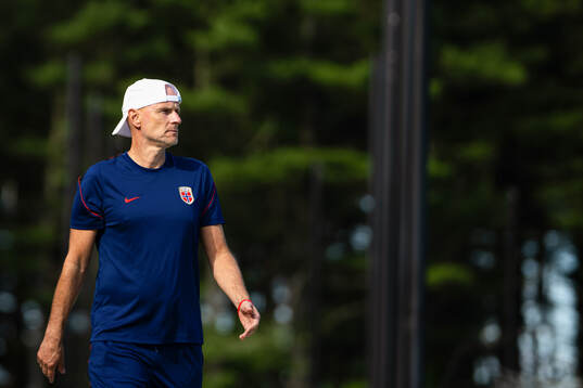 Ståle Solbakken, head coach of the Norwegian national