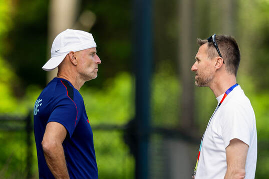 Ståle Solbakken, head coach of the Norwegian national