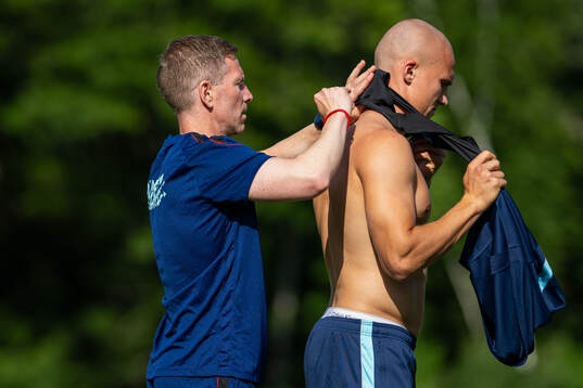 Bjørn Vidar Stenersen, fitness coach of the Norwegian