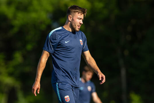Fredrik André Bjørkan of the Norwegian national football