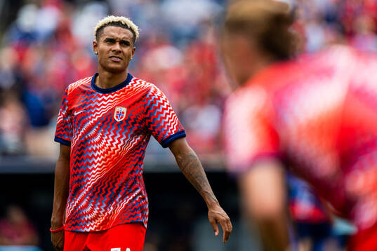 Antonio Nusa of Norway