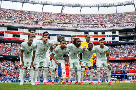 Starting eleven of France the FIFA World Cup 2026 group