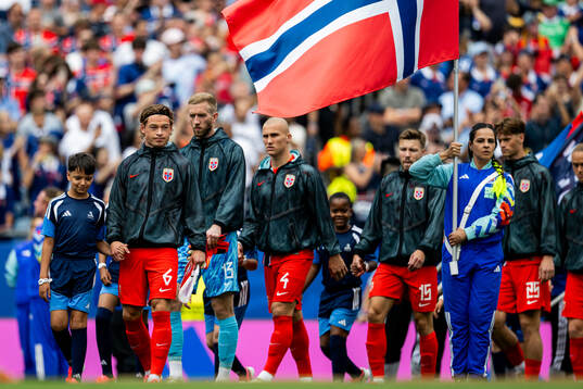Patrick Berg, goalkeeper Egil Selvik, Leo Østigård,