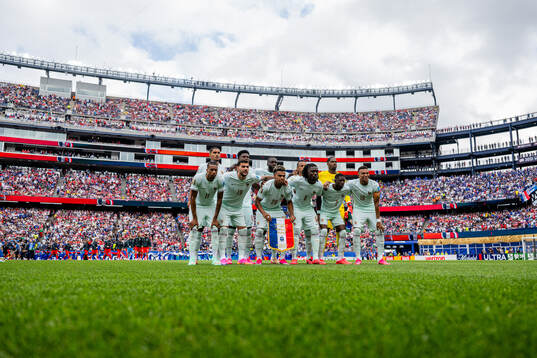 Starting eleven of France
