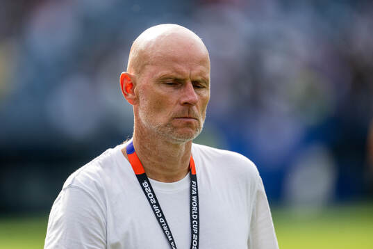 Head coach Ståle Solbakken of Norway
