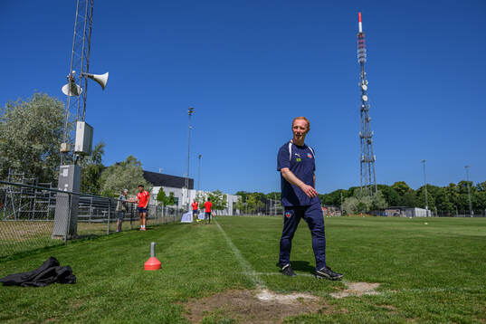 Manager Stevie Grieve