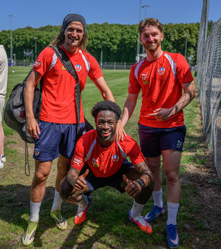 Ervin Gigovic, Kevin Nyarko och Timothe Rupil