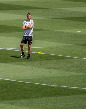 Head coach Graham Potter of the Swedish national football