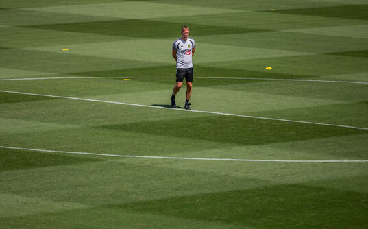 Head coach Graham Potter of the Swedish national football