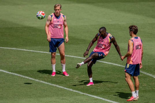 Herman Johansson, Ken Sema and Besfort Zeneli of the