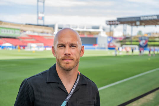 Magnus Eriksson of Swedish broadcaster SVT at a training