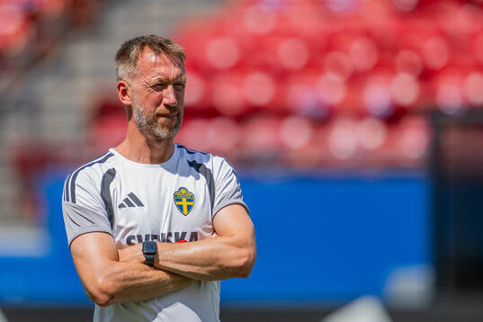 Head coach Graham Potter of the Swedish national football