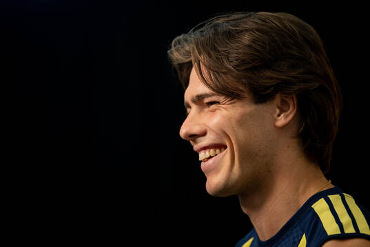 Bläddra bland fler bilder av Football, FIFA World Cup 2026, day 16, Sweden, Mixed Zone