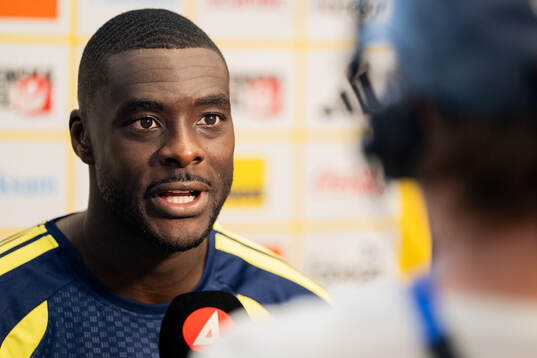Ken Sema of the Swedish men's national football team