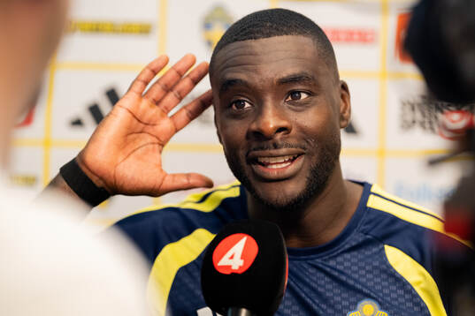 Ken Sema of the Swedish men's national football team