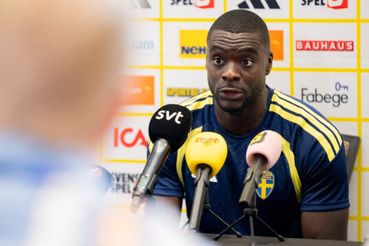 Ken Sema of the Swedish men's national football team