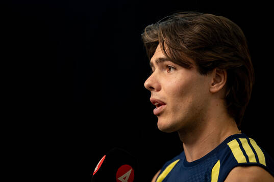 Goalkeeper Jacob Widell Zetterström of the Swedish men's