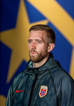 Goalkeeper Egil Selvik of Norway